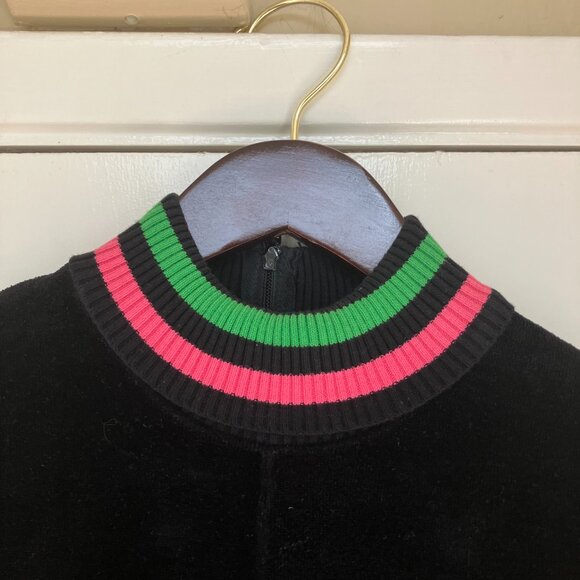 Vintage High-Neck Mini Dress - Picture 5 of 8